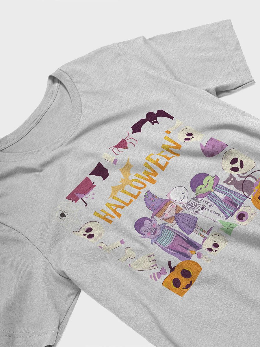 Spooky Halloween Cartoon T-Shirt product image (3)