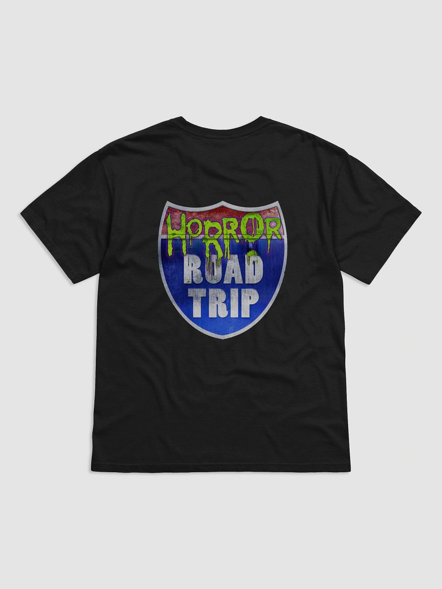 Horror Road Trip | T-Shirt | Small Road Sign Front product image (2)