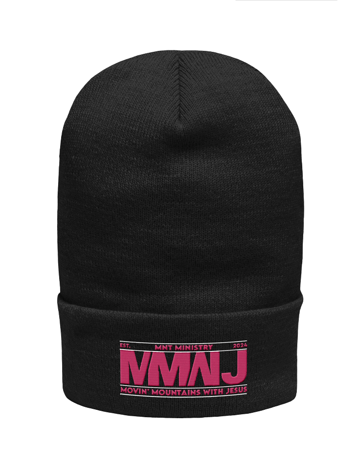 MOVIN' MOUNTAINS WITH JESUS (MMWJ) Beanie product image (1)