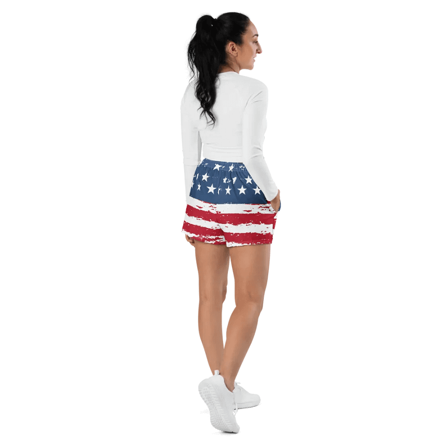 Geaux 31 - Vintage Flag Style Patriots Unisex Shorts product image (7)