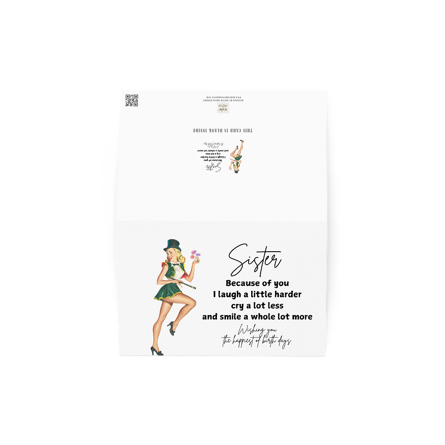 Happy Birthday Sister Card product image (3)