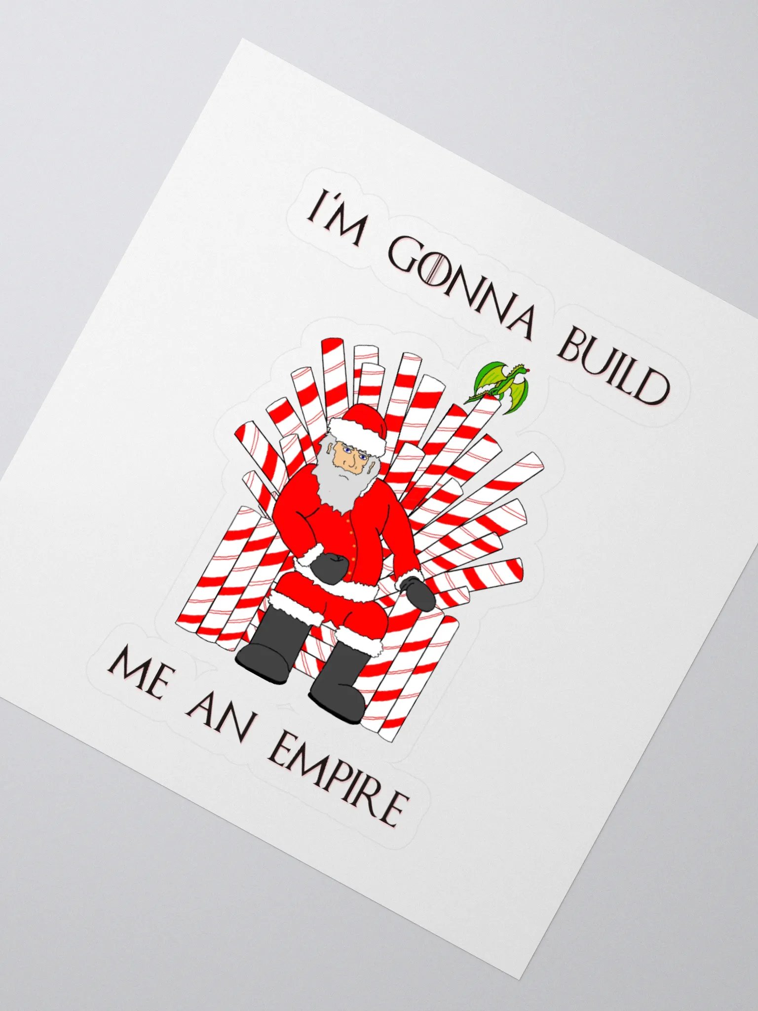 "Empire" Christmas Sticker product image (2)