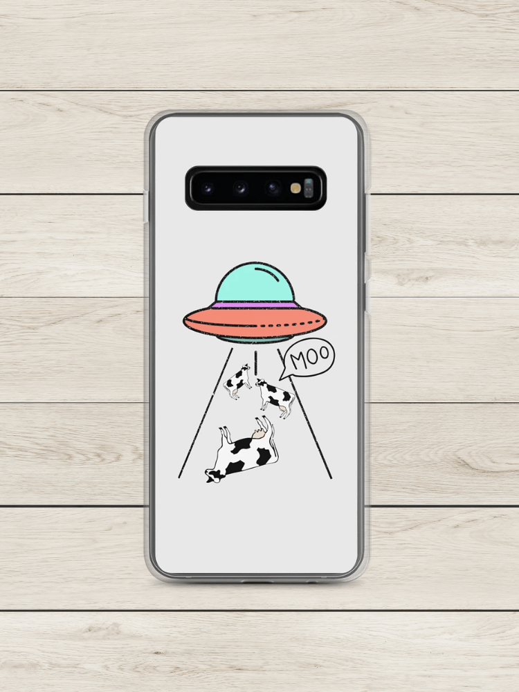 "Moo-UFO" light grey case for Samsung® product image (7)