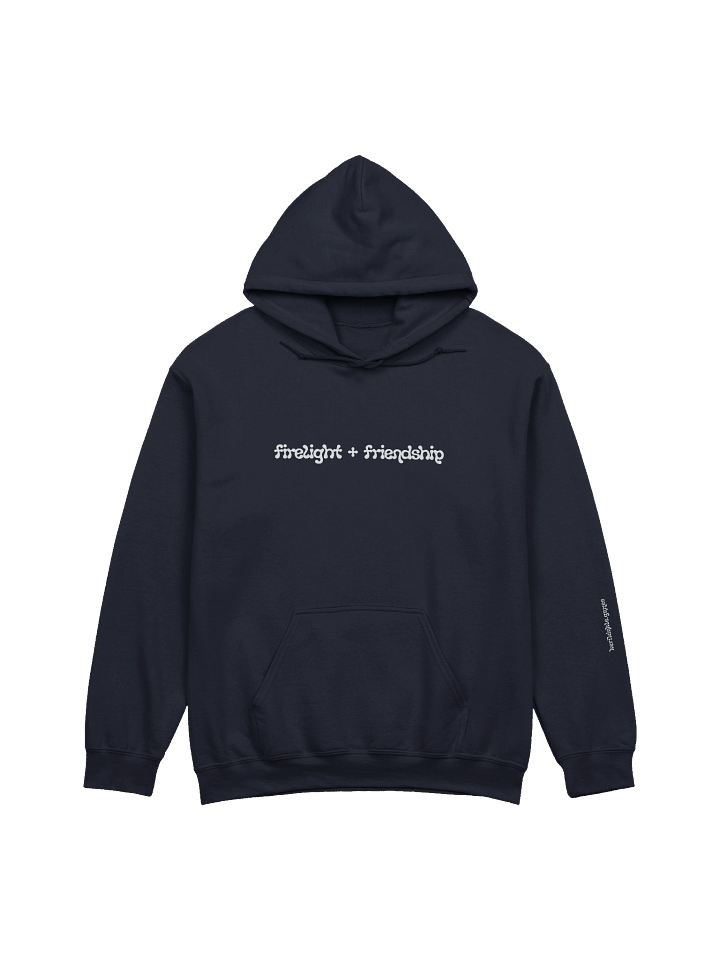 Firelight + Friendship Navy Hoodie product image (5)