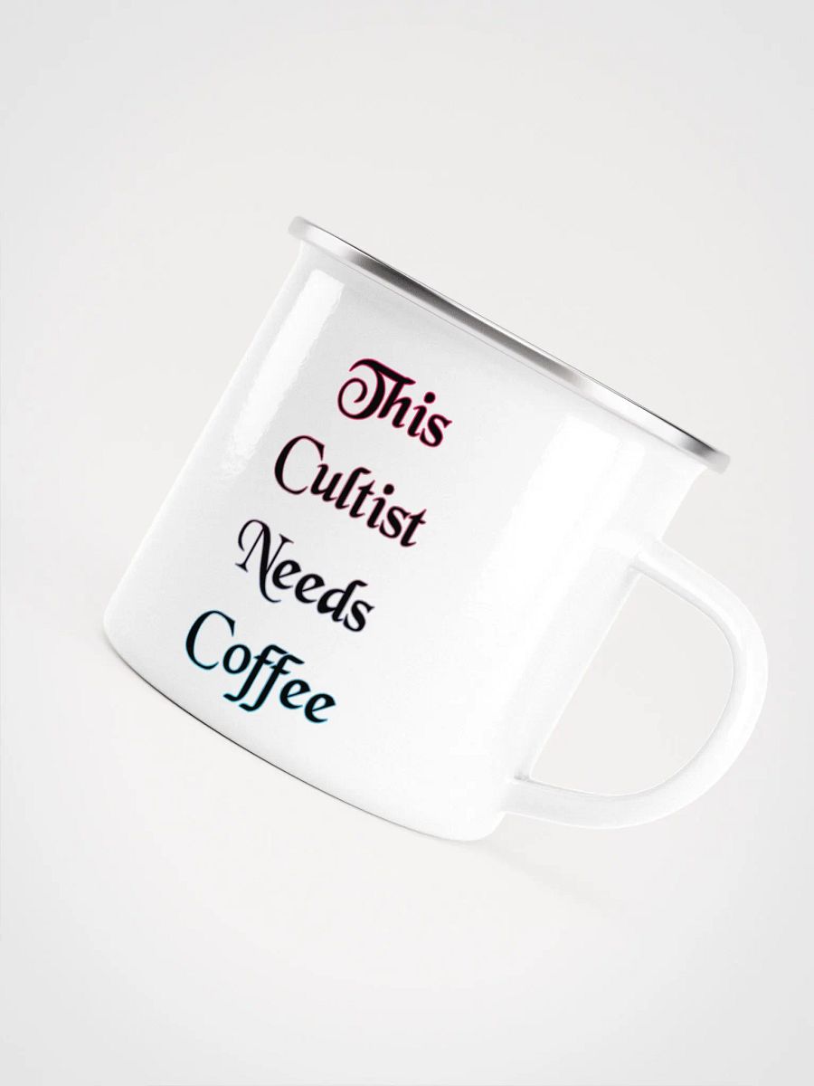 Cultist Brew Enamel Coffee Mug product image (4)