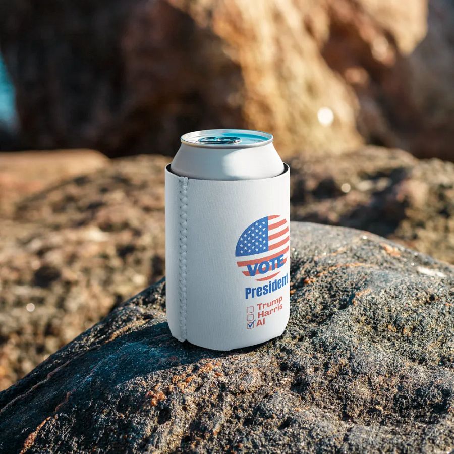AI (Artificial Intelligence) for President Can Cooler product image (8)