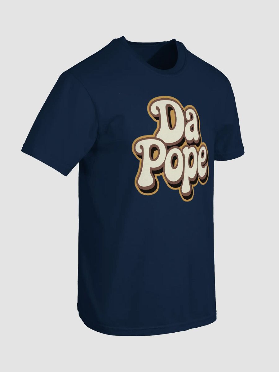 Da Pope Retro T-Shirt – Chicago Style | Pope Leo XIV American Provost Parody Tee product image (13)