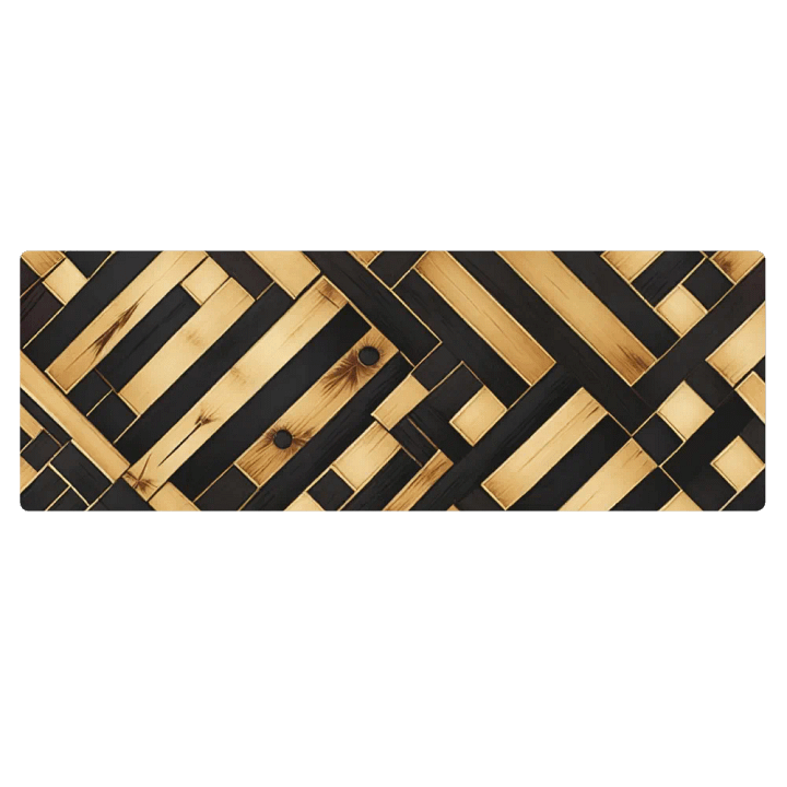 Bamboo and Ebony Grain Yoga Mat product image (1)