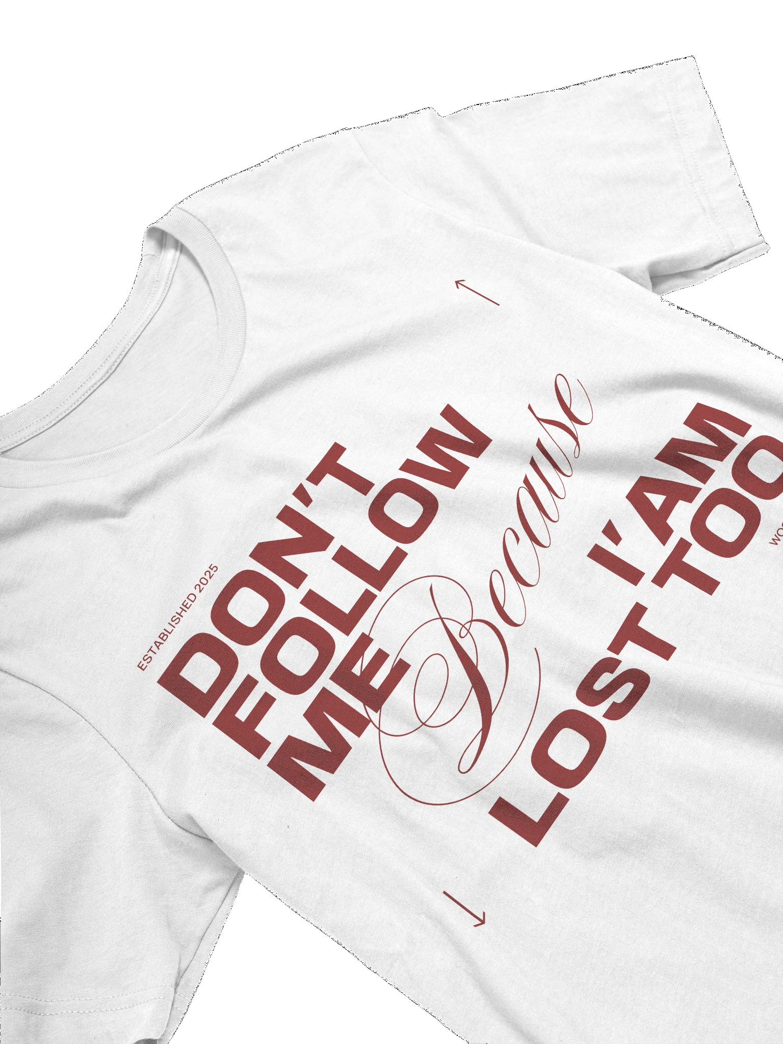 Don´t follow me | Unisex Bella+Canvas Supersoft T-Shirt product image (4)