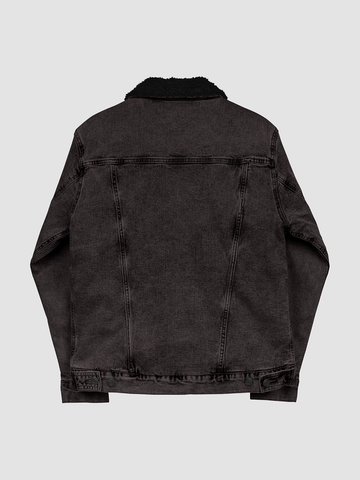 Bubbly and a B*tch Unisex Sherpa Denim Jacket product image (2)