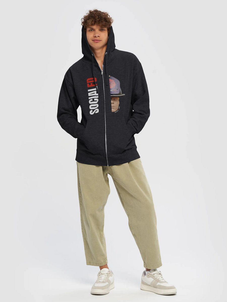 Social FD Urban Vibes Fleece Zip-Up Hoodie product image (7)