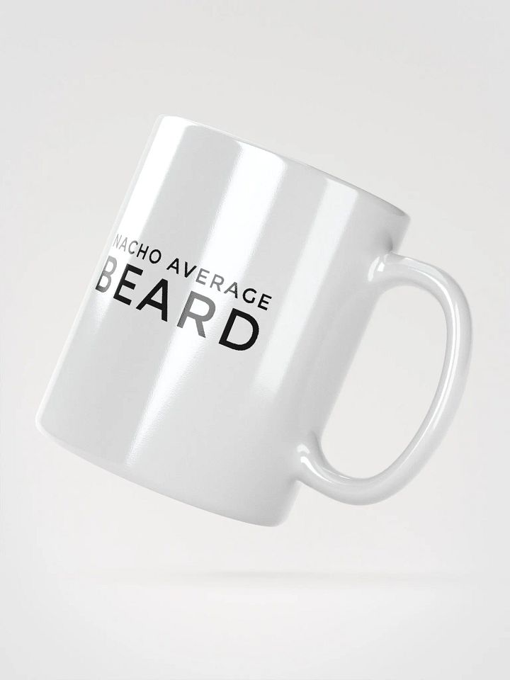 Nacho Average Beard White Ceramic Mug product image (2)