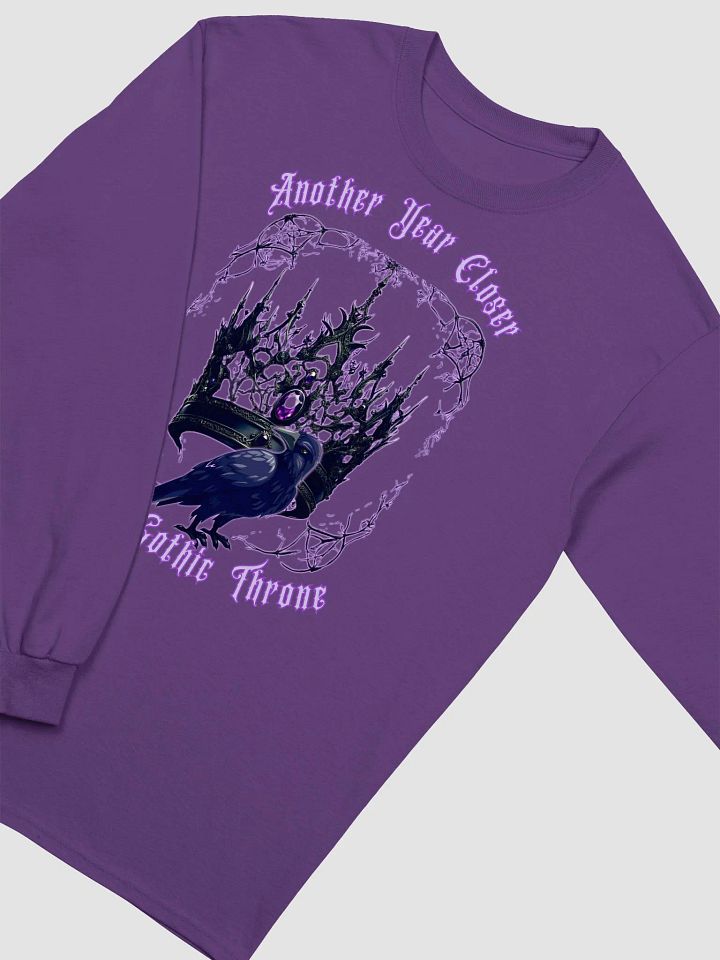 Another year closer to my gothic throne Long Sleeve Tee product image (18)