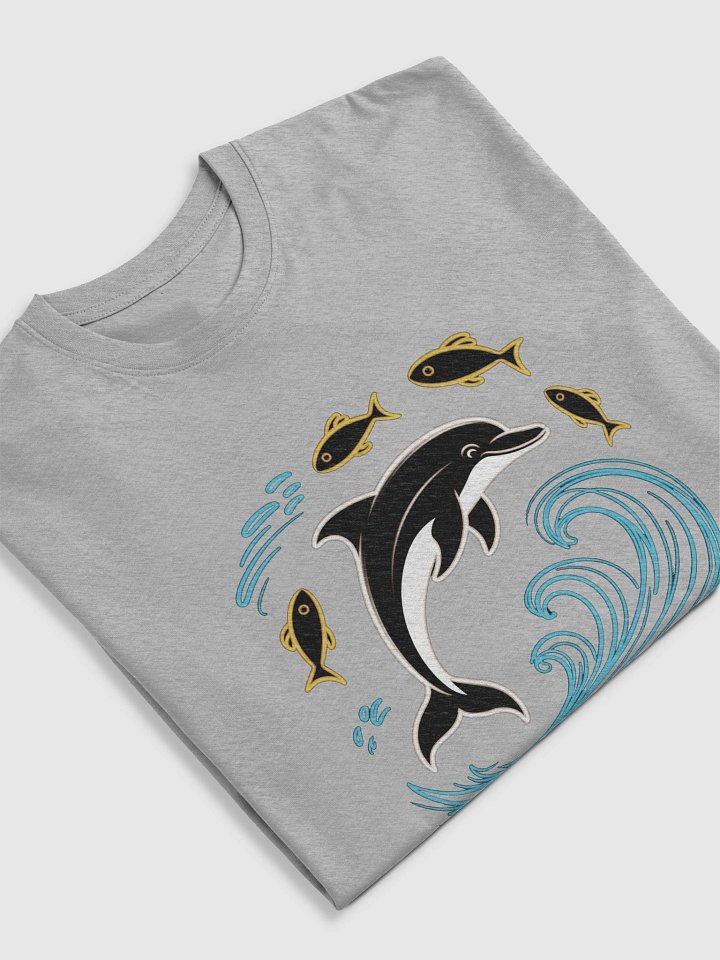 Jumping Dolphin Waves Men's Tee product image (14)