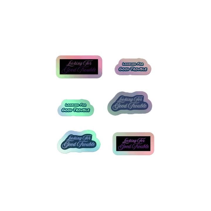 Resistors, Looking for Good Trouble, Holo Sticker Pack product image (1)
