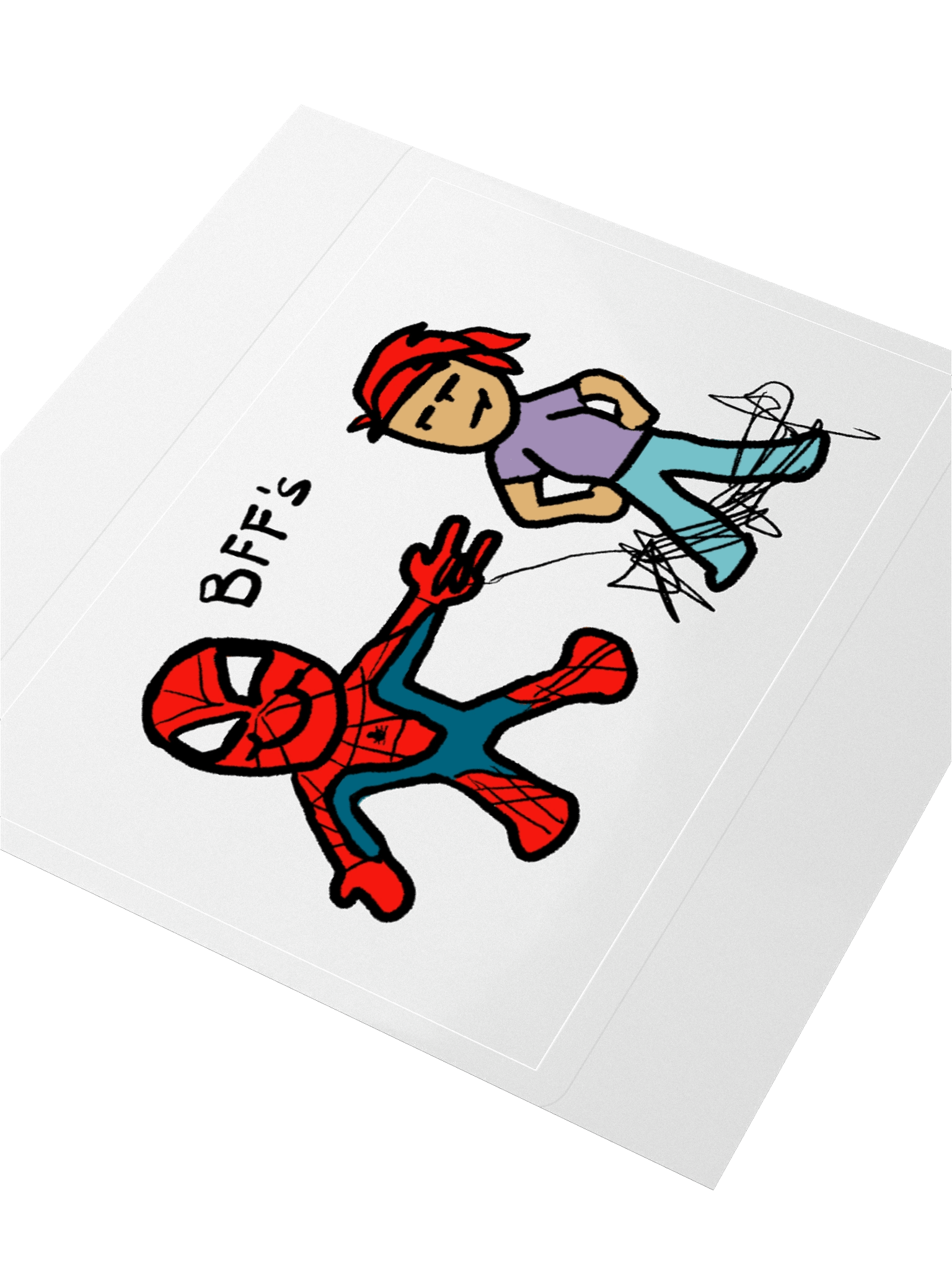 Spider-Man and Pearl BFF's Sticker product image (3)
