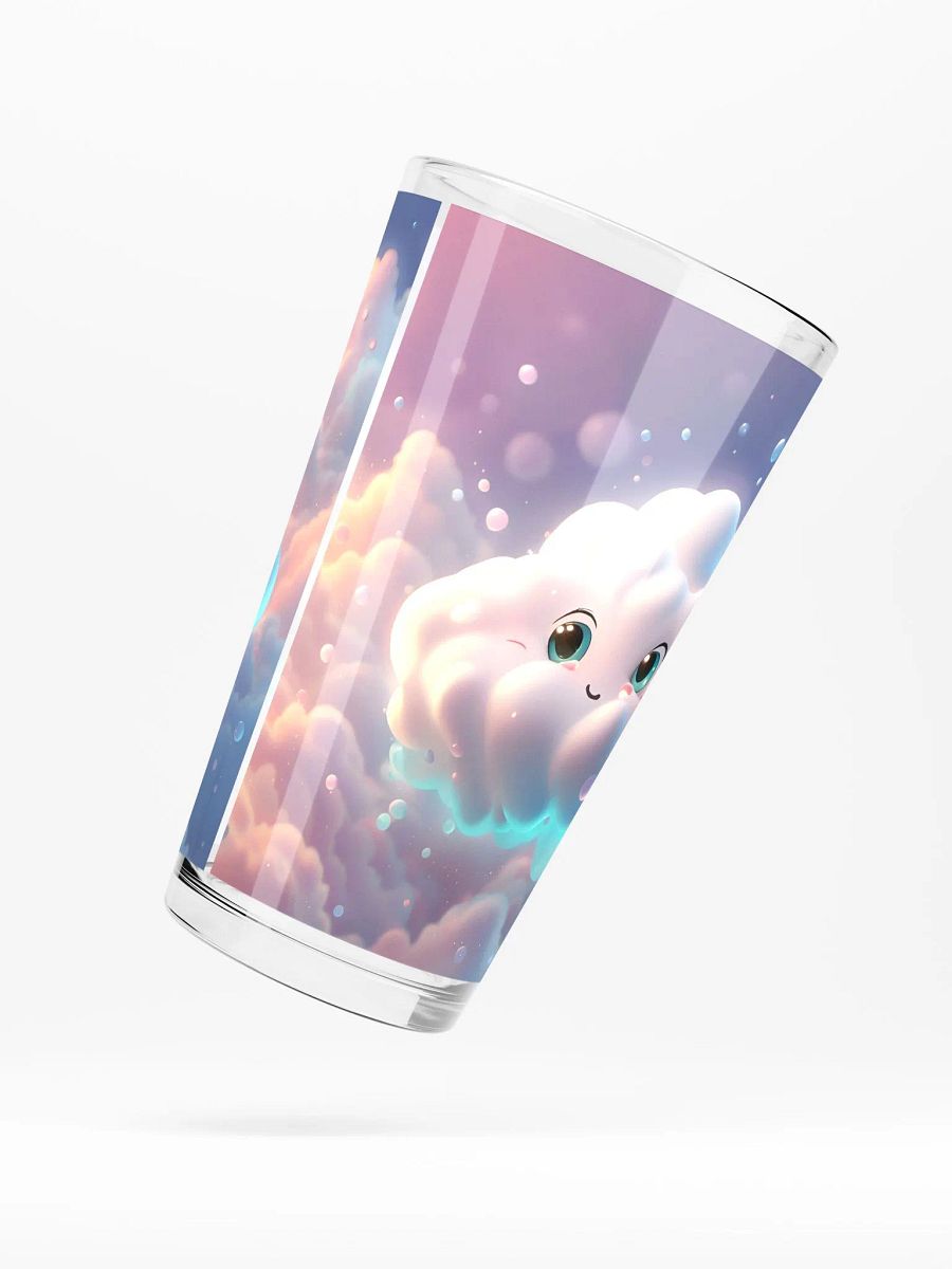Cute Cloud Pint Glass product image (5)