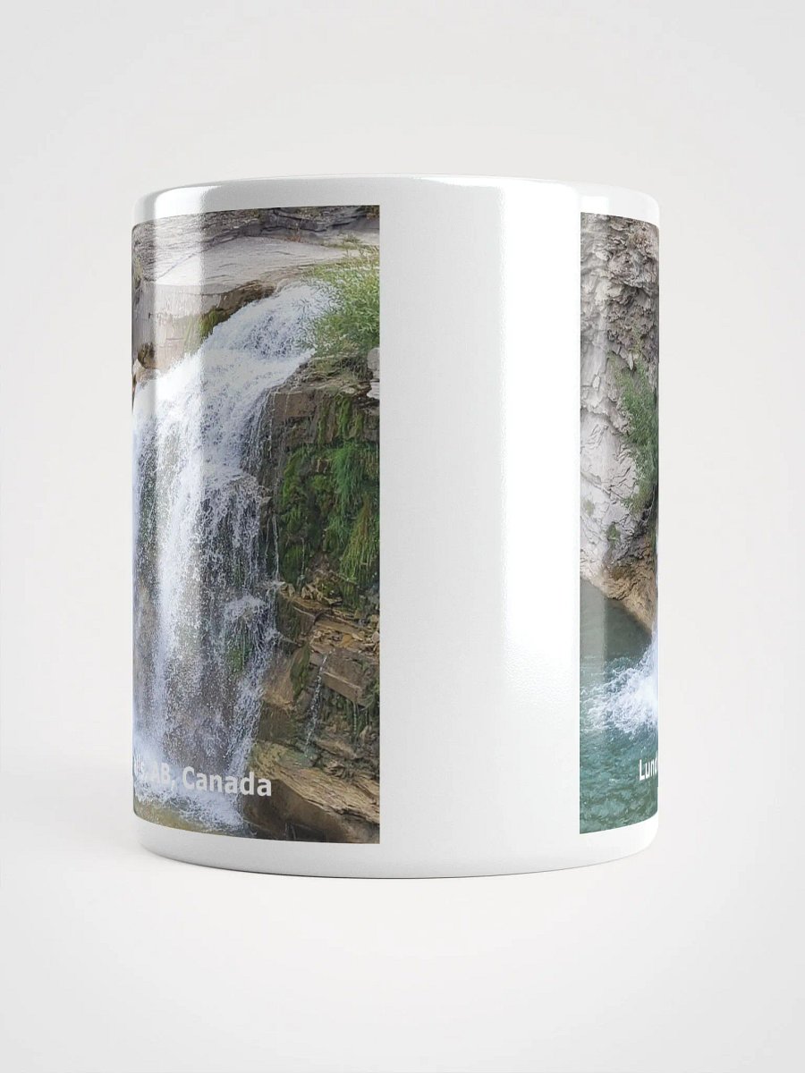 White glossy mug - Lundbreck Falls product image (10)