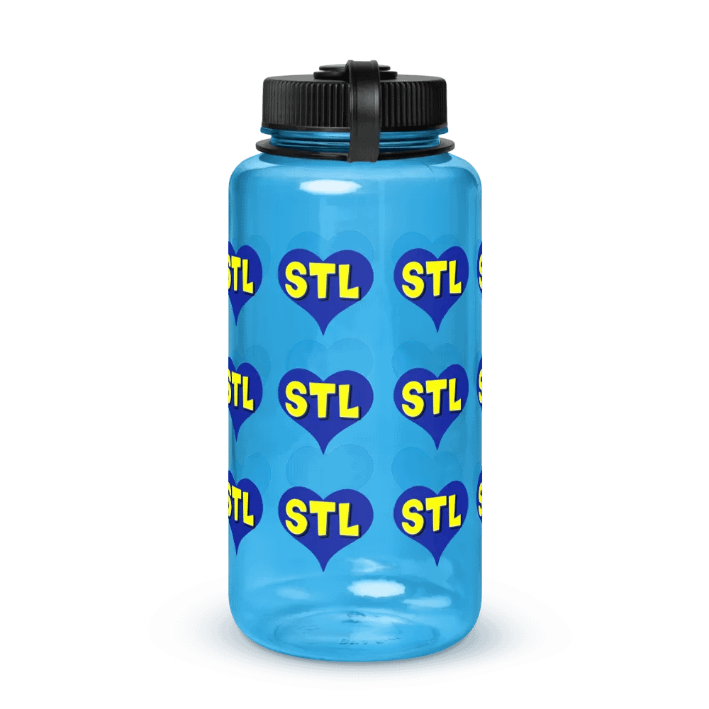 STL Heart Wide Mouth Water Bottle product image (4)