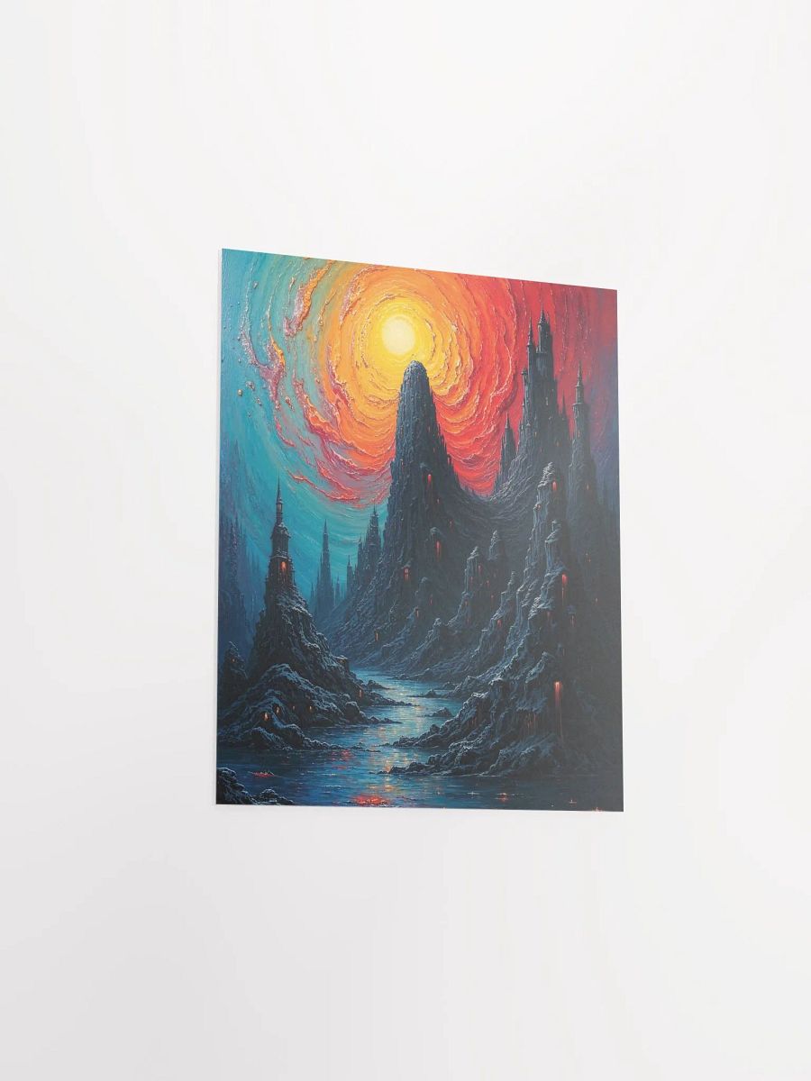 Mystical Tower Dreamscape Poster product image (21)