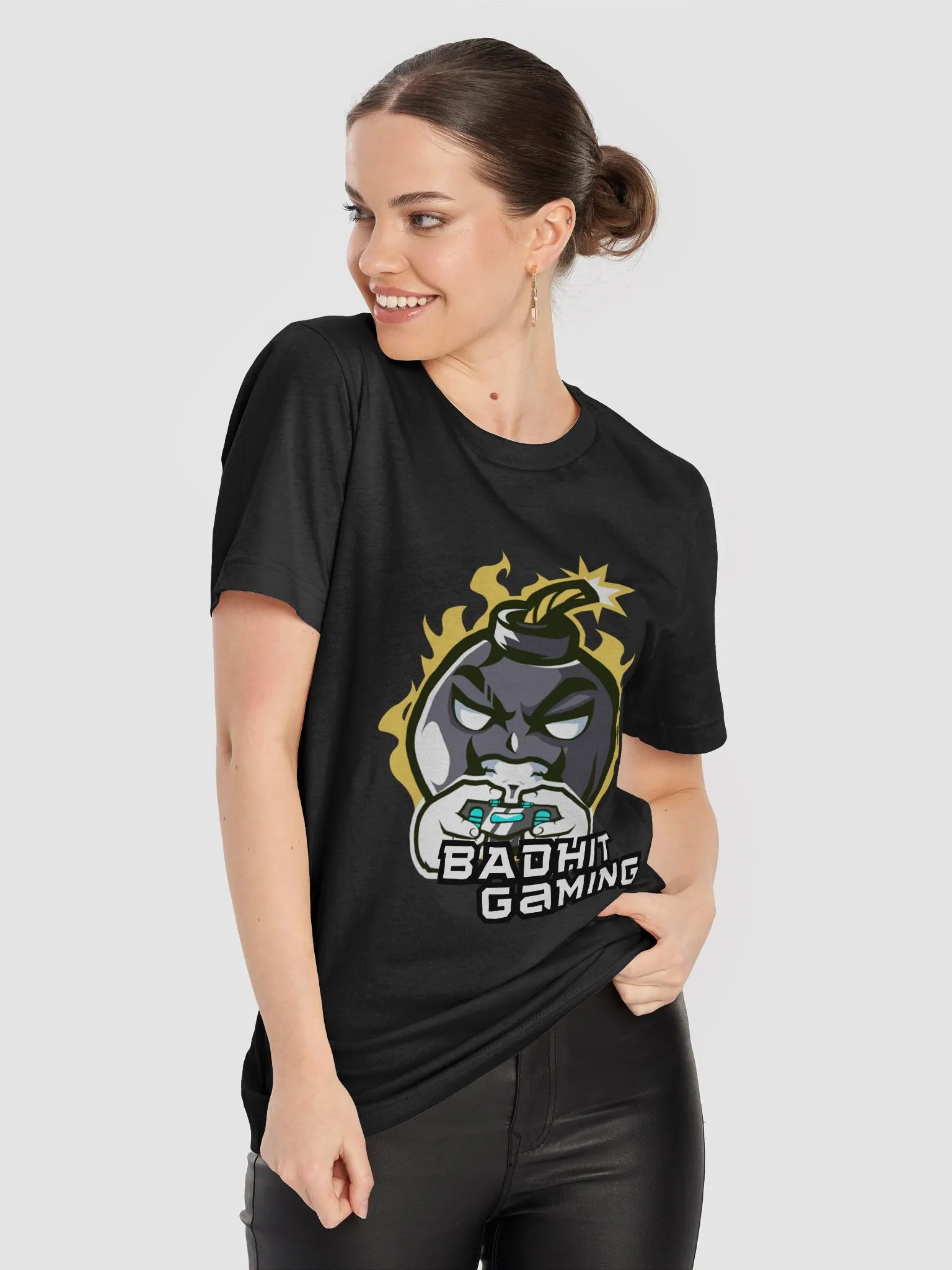 Blazing Bad Hit Gaming Supersoft Tee product image (78)