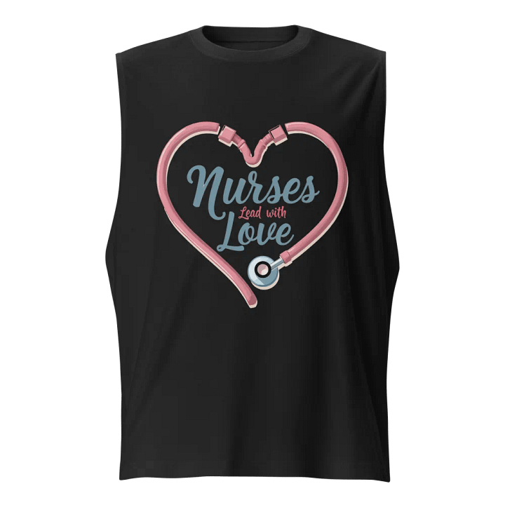 Healing Love Stethoscope Heart Muscle Tank product image (1)