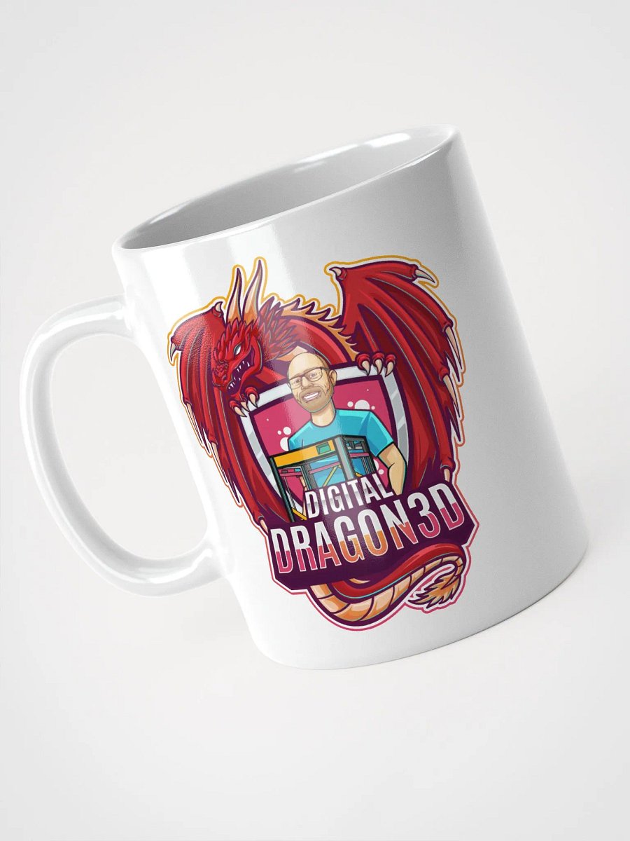 Digital Dragon 3D Coffee Mug product image (8)