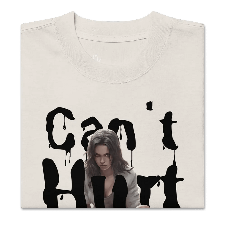 Can't hurt me oversized faded T-shirt product image (8)