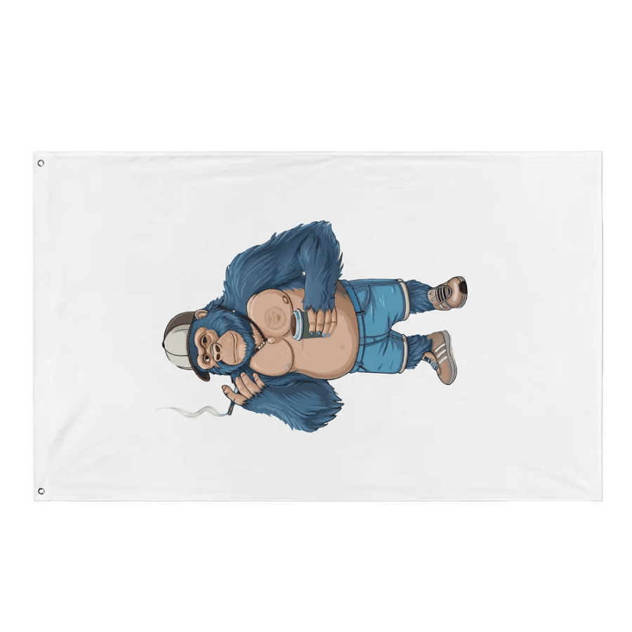 Blue Gorilla Flag product image (1)