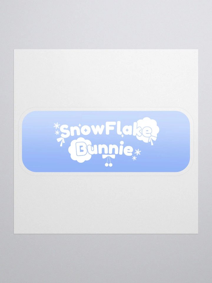 SnowFlakeBunnie - Version 4 product image (1)