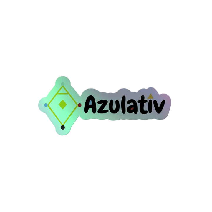 Holo logo sticker product image (2)