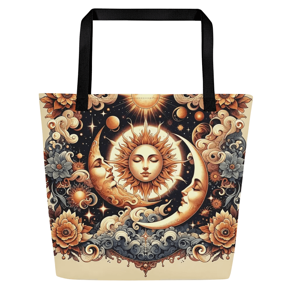 All-Over Print Large Tote Bag w/ Pocket product image (2)
