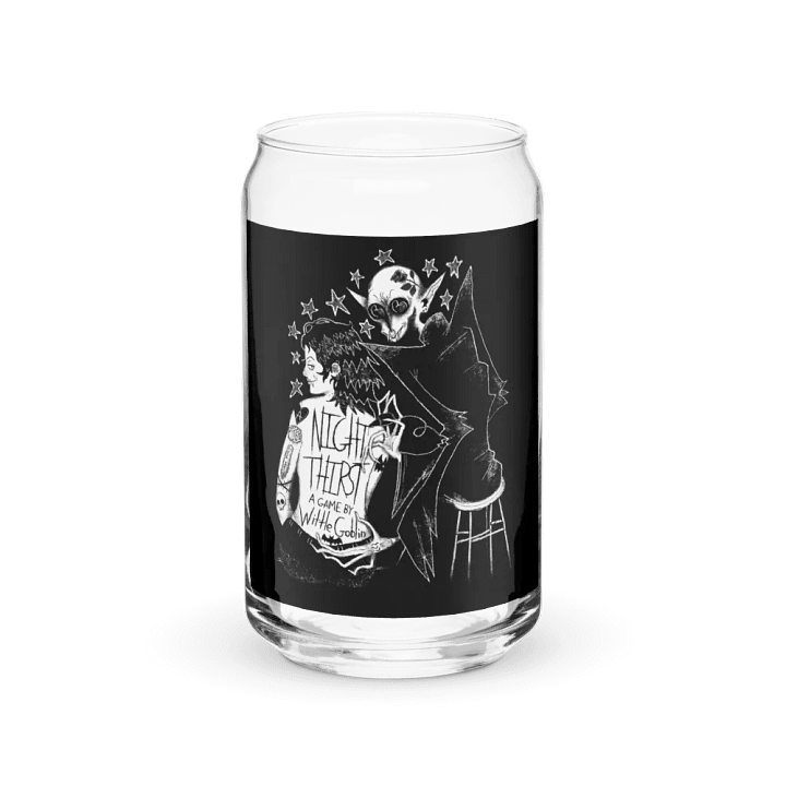 Night Thirst One Year Anniversary Glass product image (1)