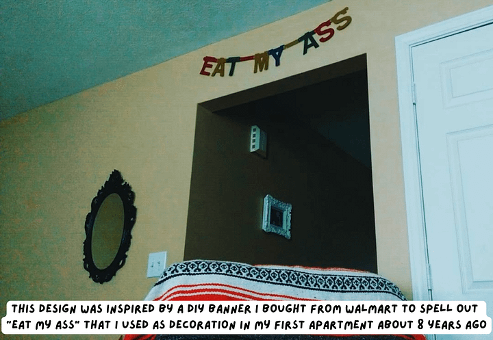 Eat My Ass Magnet product image (4)