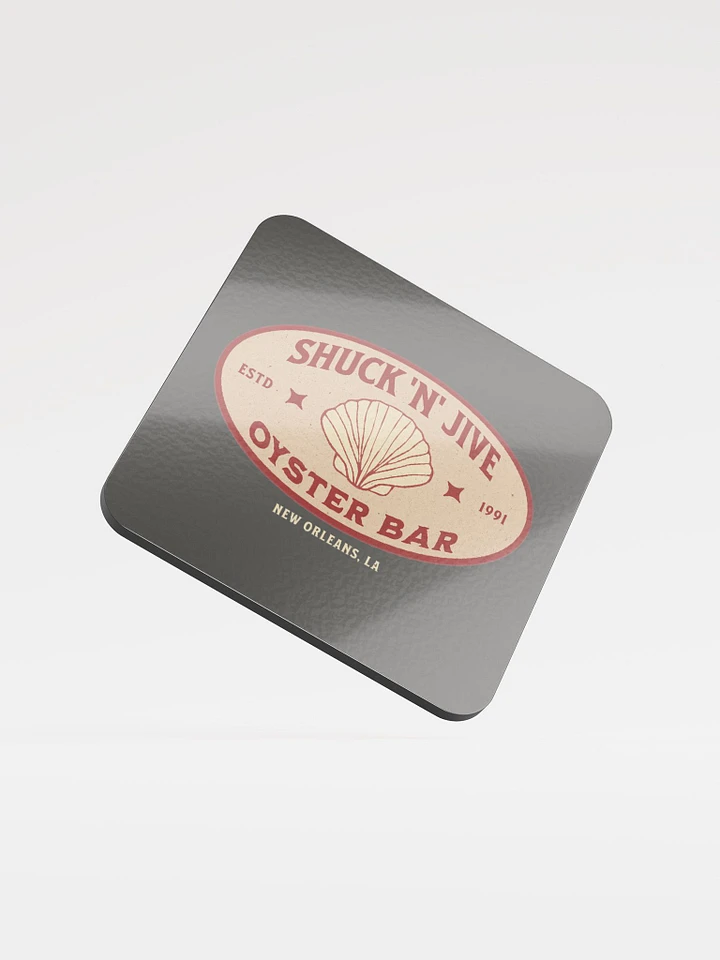 Shuck 'n' Jive Oyster Bar Cork Coaster product image (1)