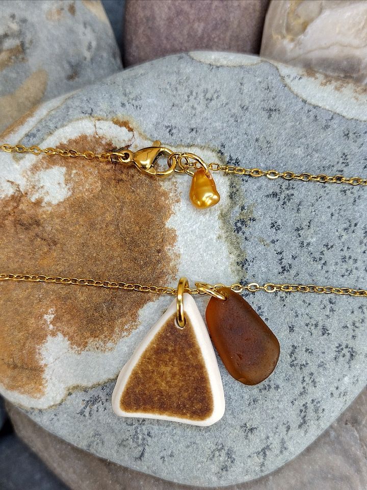 SEA GLASS NECKLACE product image (1)