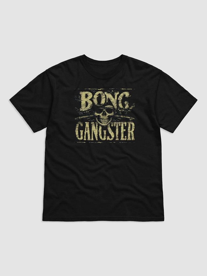 Bong Gangster 420 Friendly T-Shirt - Bold & Edgy Cannabis Apparel product image (1)