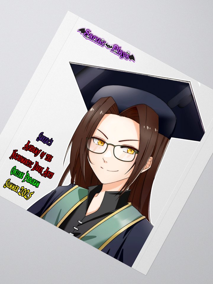 Limited Edition Necromancy School 2025 Sticker product image (2)