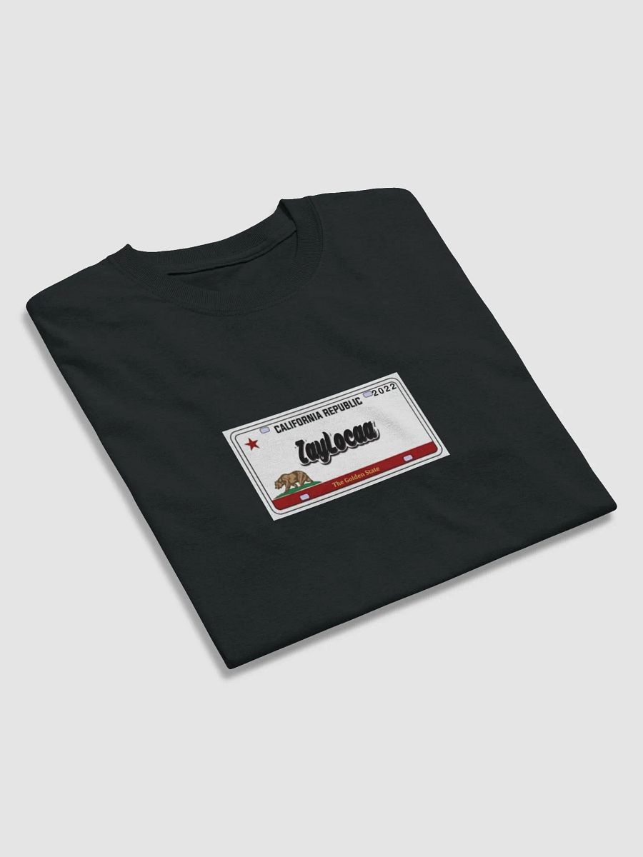 Zaylocaa Cali2 License Plate Tshirt product image (14)