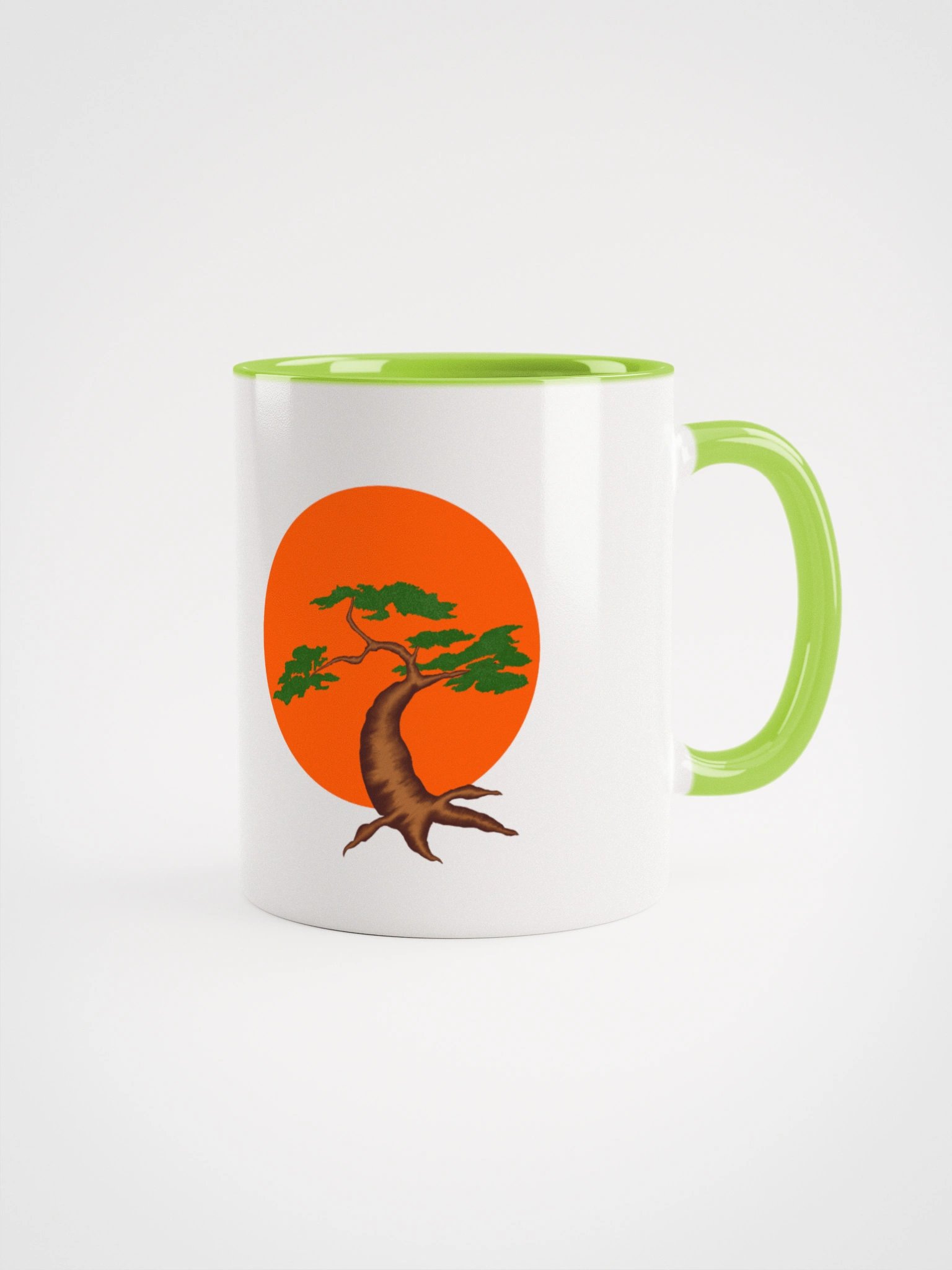 Zen Bonsai Circle Ceramic Mug product image (1)