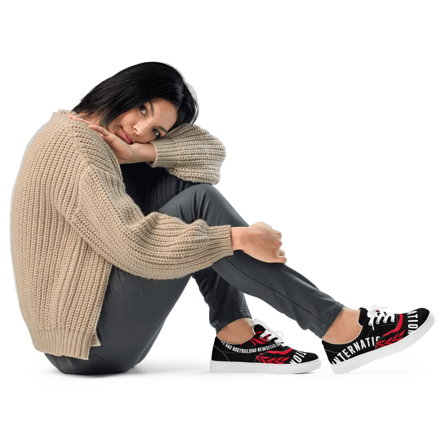 IFBNewsfeed.Org's Women's Lace-Up Canvas Shoes product image (12)