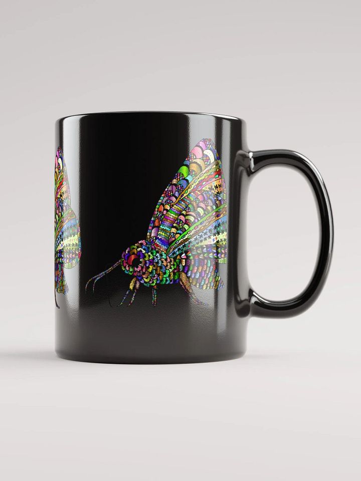 Black Glossy Coffee mug- Butterfly Coffee Mug product image (1)