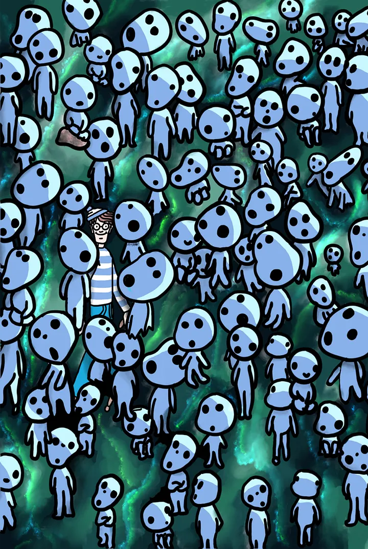 Where's Kodama? (Print) product image (1)