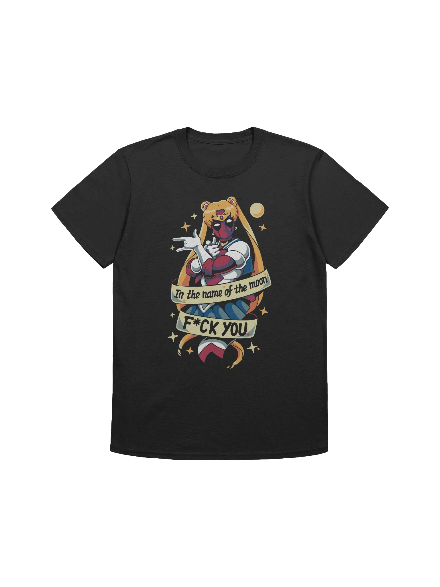 Deadpool Sailor Moon Parody – Gildan Softstyle T-Shirt product image (1)