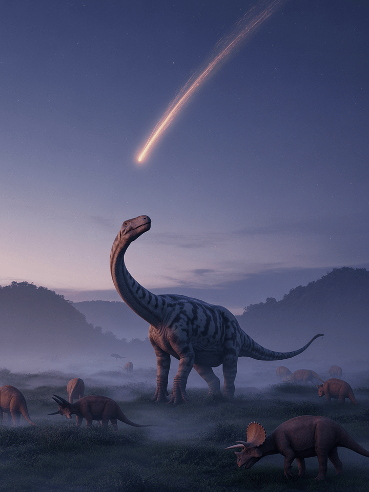 Twilight of the Dinosaurs Framed Poster product image (1)