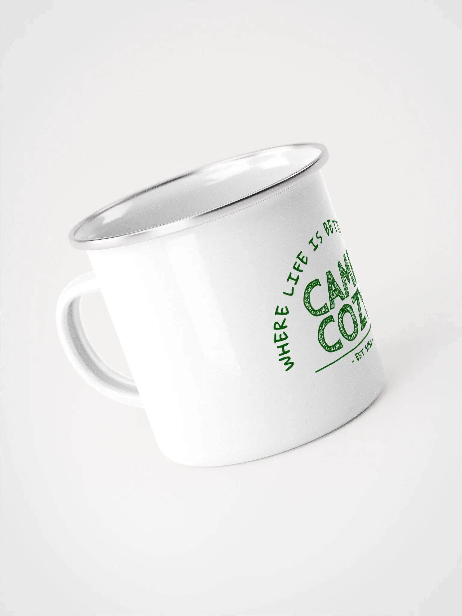 Camp Cozy Enamel Mug product image (4)