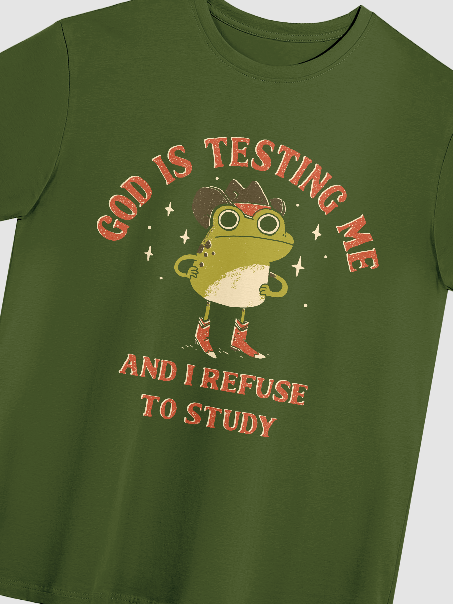 God Is Testing Me - Tee product image (2)