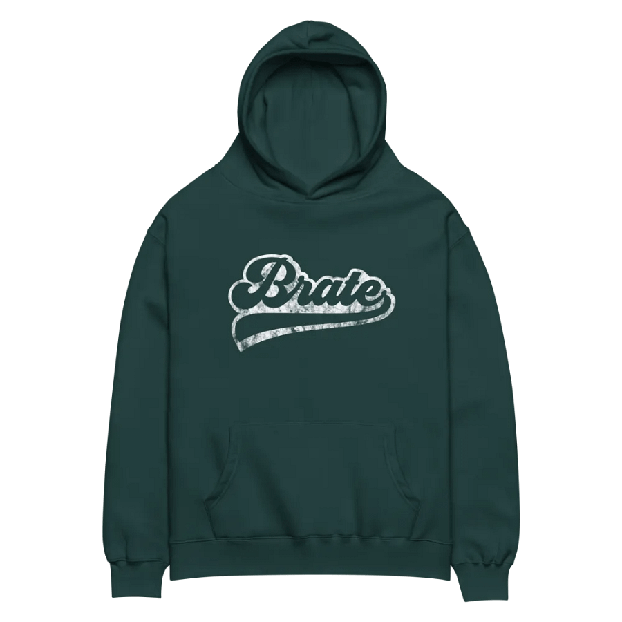 Brate Vintage Style Unisex Premium Oversized Hoodie product image (10)