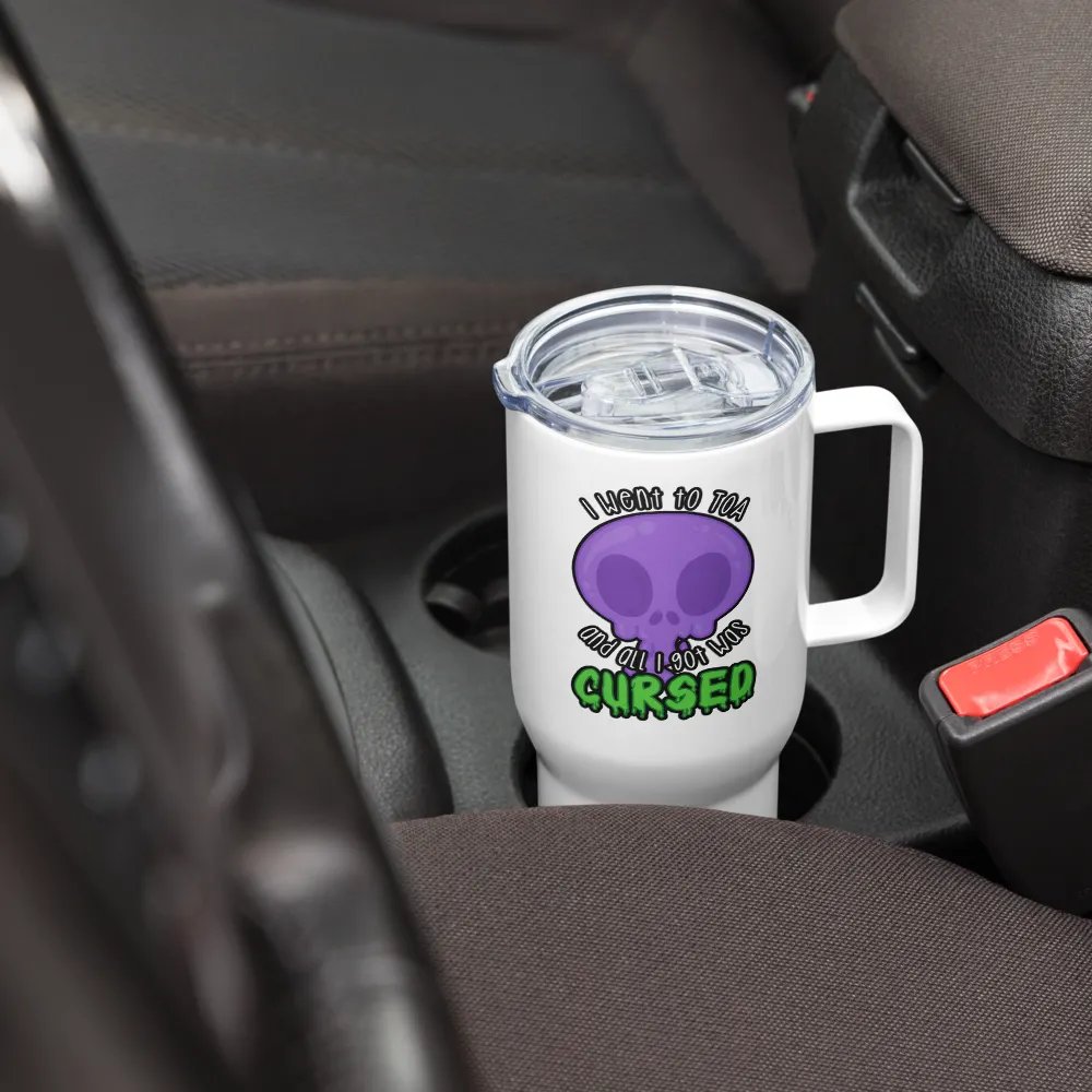 All I Got Was Cursed - Warlock - Travel Mug w/Handle product image (7)