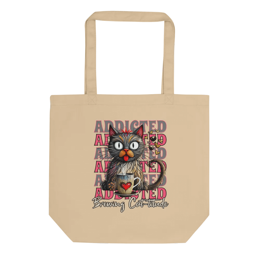 Addicted Brewing Cat-titude Tote Bag product image (1)